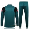 Liverpool Trainings Sweatshirt Pak Quarter-zip 2022-23 Groene - Heren